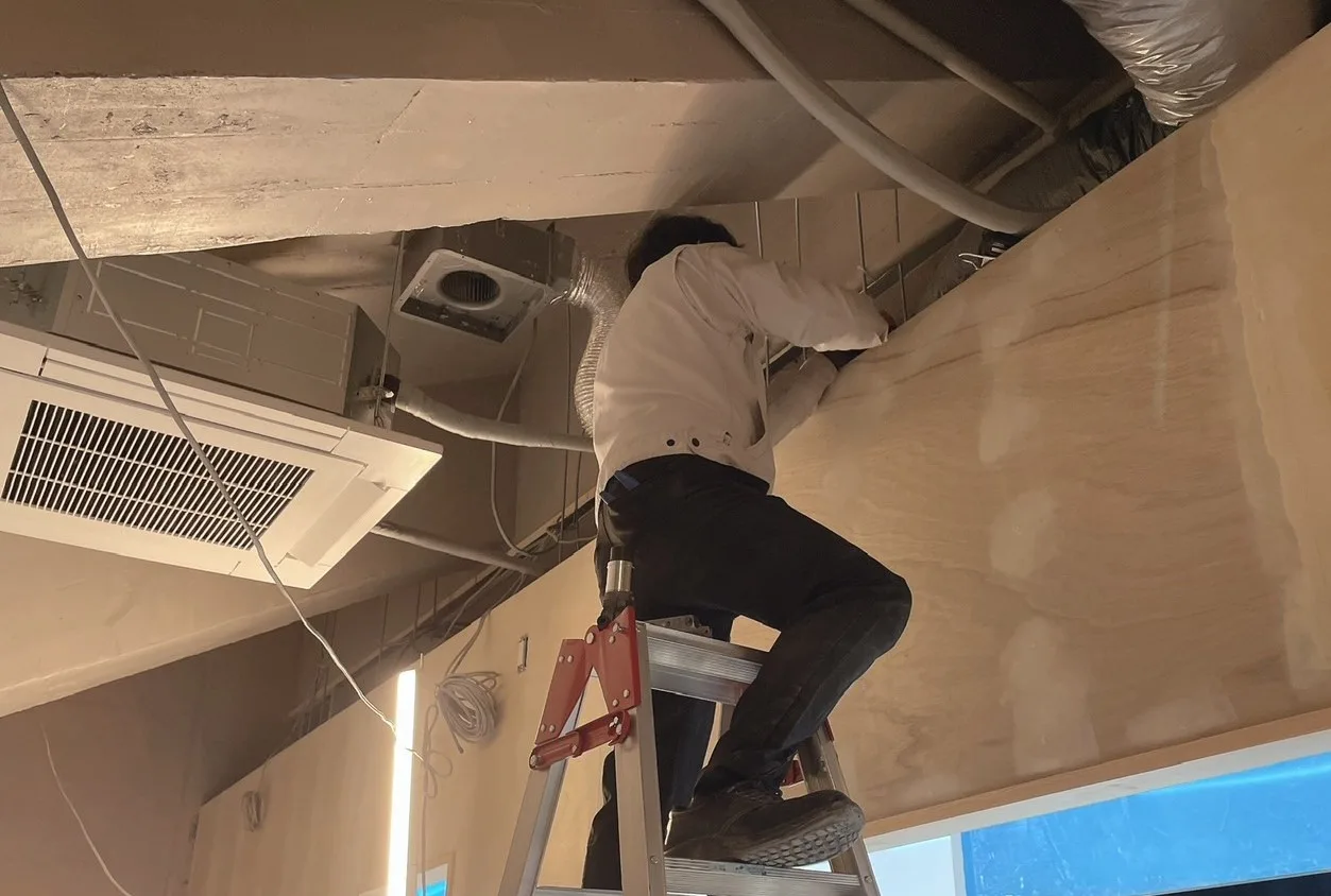 空調設備工事の施工イメージ